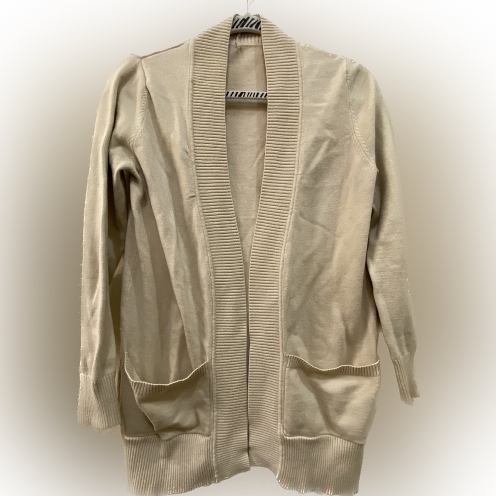 Sweet knit open cardigan in Cream